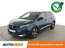 Niebieski Używany 2021 Peugeot 5008 GT-line Minivan | 100 900 zł (Uczciwa cena)