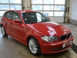 Czerwony Używany 2008 BMW 118 Hatchback | 10 800 zł