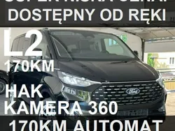 Czarny Nowe 2024 Ford Tourneo Custom Titanium Sedan/Limuzyna | 268 140 zł (Uczciwa cena)