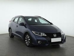 Niebieski Używany 2016 Honda Civic Kombi | 52 999 zł (Uczciwa cena)