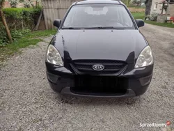 Czarny Używany 2007 Kia Carens Minivan | 14 500 zł (Dość drogi)