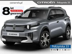 Szary (metalik) Nowe 2025 Citroën C3 Aircross SUV | 93 120 zł (Dość drogi)