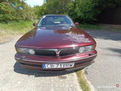 Bordowy Używany 1993 Mitsubishi Sigma Sedan/Limuzyna | 3400 zł