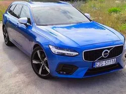 Niebieski Używany 2017 Volvo V90 R-Design Kombi | 136 900 zł