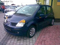 Niebieski ciemny (metalik) Używany 2004 Renault Modus Minivan | 22 900 zł