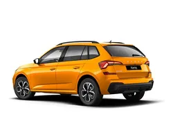 Pomarańczowy phoenix metalizowany Nowe 2025 Skoda Kamiq SUV | 122 250 zł (Uczciwa cena)