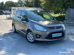 Brązowy Używany 2013 Ford Grand C-Max Minivan | 35 999 zł (Dość drogi)