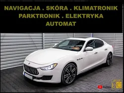 Biały (metalik) Używany 2021 Maserati Ghibli Coupe | 137 777 zł (Super Cena)
