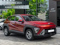 Czerwony (metalik) Nowe 2025 Hyundai Kona SUV | 113 600 zł (Super Cena)