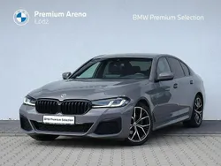 Szary (metalik) Używany 2022 BMW 520 Sedan/Limuzyna | 194 900 zł