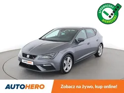 Szary Używany 2018 Seat Leon Hatchback | 55 600 zł (Uczciwa cena)