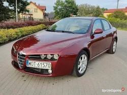 Bordowy Używany 2008 Alfa Romeo 159 Sedan/Limuzyna | 8900 zł (Uczciwa cena)
