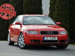 Czerwony (metalik) Używany 2001 Audi A4 Sedan/Limuzyna | 19 900 zł (Drogi)