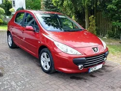 Czerwony ciemny (metalik) Używany 2007 Peugeot 307 Hatchback | 7570 zł (Uczciwa cena)