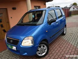 Niebieski Używany 2001 Suzuki Wagon R+ Hatchback | 6666 zł
