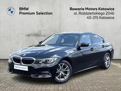 Czarny Używany 2021 BMW 320 Shadowline Sedan/Limuzyna | 134 900 zł (Dobra cena)