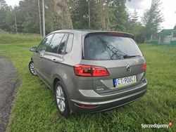 Szary Używany 2016 VW Golf Sportsvan LOUNGE Minivan | 45 500 zł