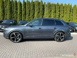 Szary Używany 2018 Audi Q7 S-Line SUV | 175 000 zł (Uczciwa cena)