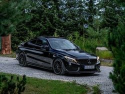 Czarny Używany 2017 Mercedes C200 AMG Coupe | 129 777 zł (Drogi)