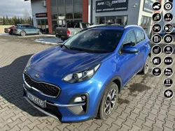 Niebieski (metalik) Używany 2021 Kia Sportage 2 SUV | 79 900 zł (Dobra cena)