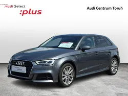 Szary (metalik) Używany 2020 Audi A3 S-Line Hatchback | 87 900 zł (Uczciwa cena)