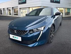 Niebieski Używany 2020 Peugeot 508 GT-line Hatchback | 94 900 zł (Drogi)