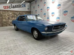 Niebieski Używany 1968 Ford Mustang Coupe | 34 800 zł