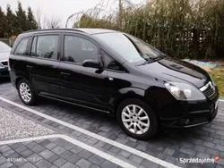 Czarny Używany 2007 Opel Zafira Minivan | 12 900 zł (Uczciwa cena)