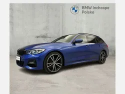 Portimao blue metallic metalizowany Używany 2021 BMW 320 Shadowline Kombi | 129 900 zł (Uczciwa cena)