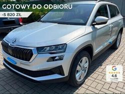 Srebrny Używany 2024 Skoda Karoq Selection SUV | 139 680 zł (Uczciwa cena)