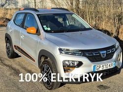 Srebrny (metalik, perła) Używany 2021 Dacia Spring Hatchback | 28 800 zł