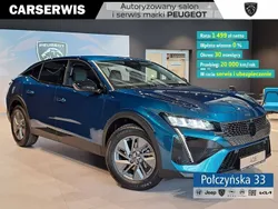 Niebieski (metalik) Nowe 2024 Peugeot 408 Sedan/Limuzyna | 129 990 zł (Uczciwa cena)