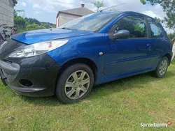Niebieski Używany 2009 Peugeot 206+ Hatchback | 7300 zł (Dobra cena)