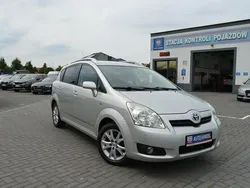 Srebrny Używany 2009 Toyota Corolla Verso Minivan | 19 800 zł