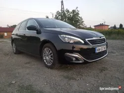 Czarny Używany 2014 Peugeot 308 Kombi | 31 000 zł (Uczciwa cena)