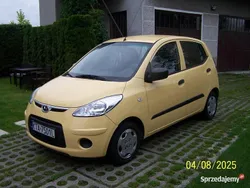 Żółty Używany 2008 Hyundai i10 Hatchback | 6900 zł (Dość drogi)