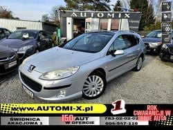 Srebrny Używany 2005 Peugeot 407 Kombi | 8700 zł