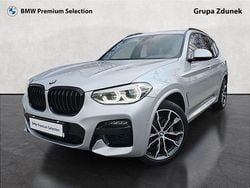 Srebrny glacier metalizowany Używany 2020 BMW X3 Performance SUV | 114 900 zł (Dobra cena)