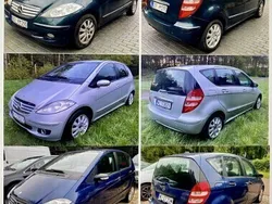 Niebieski Używany 2005 Mercedes A170 Hatchback | 17 900 zł