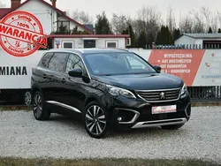Czarny Używany 2019 Peugeot 5008 Minivan | 67 900 zł (Super Cena)