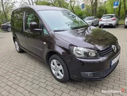 Fioletowy Używany 2012 VW Caddy Minivan | 39 500 zł