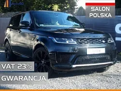 Czarny Używany 2020 Land Rover Range Rover Sport SUV | 229 900 zł (Dość drogi)