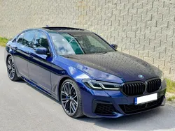 Niebieski ciemny (metalik) Używany 2021 BMW M550 Sedan/Limuzyna | 237 000 zł