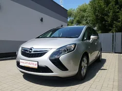 Srebrny Używany 2013 Opel Zafira Minivan | 34 900 zł (Dość drogi)