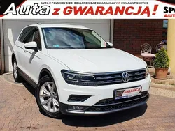 Biały Używany 2018 VW Tiguan Highline SUV | 91 500 zł (Dość drogi)