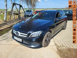 Czarny (metalik) Używany 2019 Mercedes C220 Kombi | 79 900 zł (Uczciwa cena)