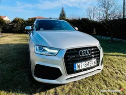 Srebrny Używany 2018 Audi Q3 S-Line SUV | 83 000 zł (Uczciwa cena)