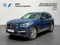 Niebieski phytonic metalizowany Używany 2021 BMW X3 Luxury Line SUV | 179 900 zł (Dobra cena)