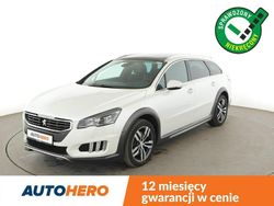 Biały (metalik) Używany 2017 Peugeot 508 RXH Kombi | 62 700 zł
