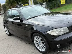 Czarny Używany 2005 BMW 116 Hatchback | 8750 zł (Dobra cena)